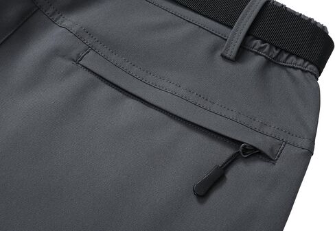 Men's Lightweight Hiking Pants Quick-Dry Waterproof Outdoor Cargo Pants with Stretchable Waist in Saudi Arabia