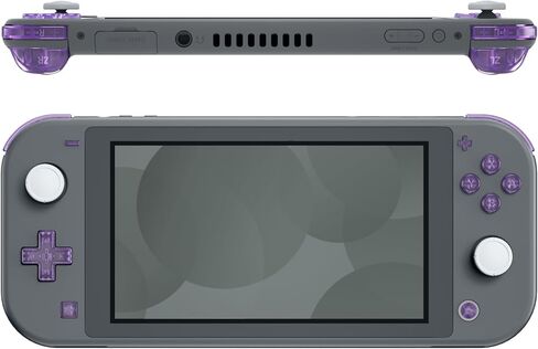 eXtremeRate Clear Candy Pink Replacement ABXY Home Capture Plus Minus Keys Dpad L R ZL ZR Trigger for Nintendo Switch Lite, Full Set Buttons Repair Kits with Tools for Nintendo Switch Lite in Kuwait