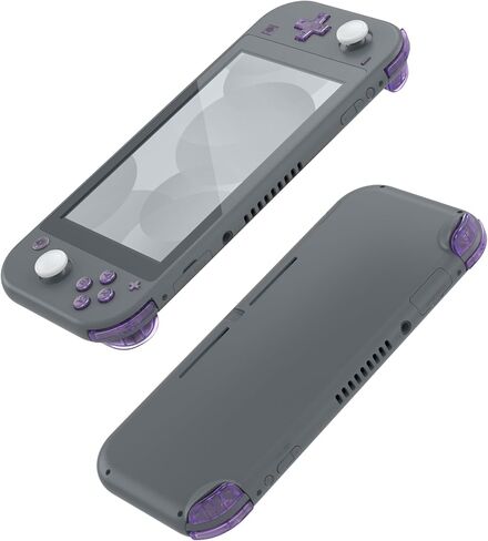 eXtremeRate Clear Candy Pink Replacement ABXY Home Capture Plus Minus Keys Dpad L R ZL ZR Trigger for Nintendo Switch Lite, Full Set Buttons Repair Kits with Tools for Nintendo Switch Lite in Kuwait