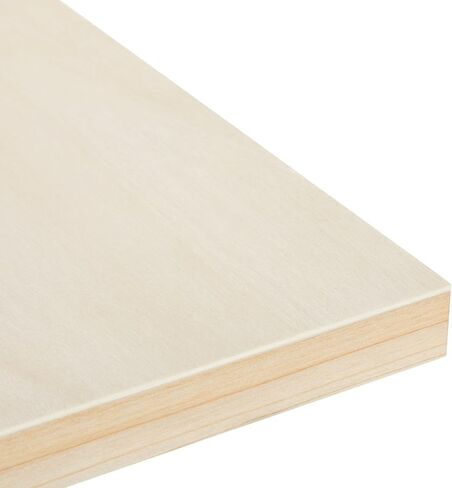 6 Pack Unfinished Wood Canvas Boards for Painting, 6x6 Square Wooden Panels for Crafts in Saudi Arabia
