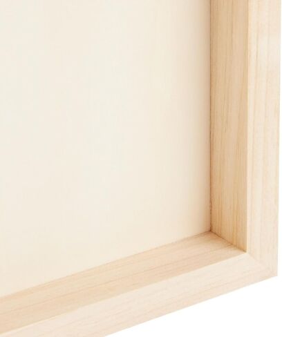 6 Pack Unfinished Wood Canvas Boards for Painting, 6x6 Square Wooden Panels for Crafts in Saudi Arabia