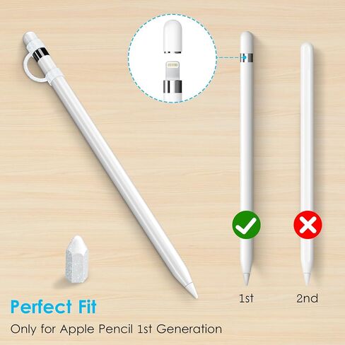 تشمل ملحقات قلم القلم الرصاص DTTO 4 DTTO 4 من الجيل الأول من Apple Pencil ، وملحقات الحماية المضادة للضوء ، حامل غطاء القلم الرصاص ، غطاء الطرف ، حبل محول الكابلات ، الألوان in Kuwait