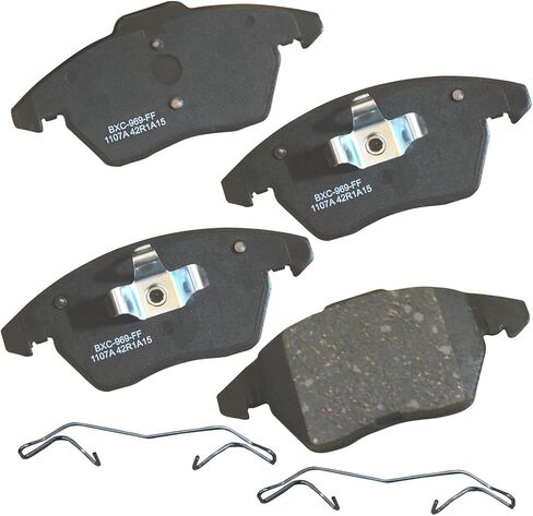 Bendix SBC924 Premium Brake Pad Set for Hyundai Elantra 2010-2007,Sonata 2010-2003,Tiburon 2008-2003,Tucson 2009-2005, Kia Magentis 2010-2003,Optima 2010-2003,Soul 2013-2010,Sportage 2010-2005-(REAR) in Saudi Arabia