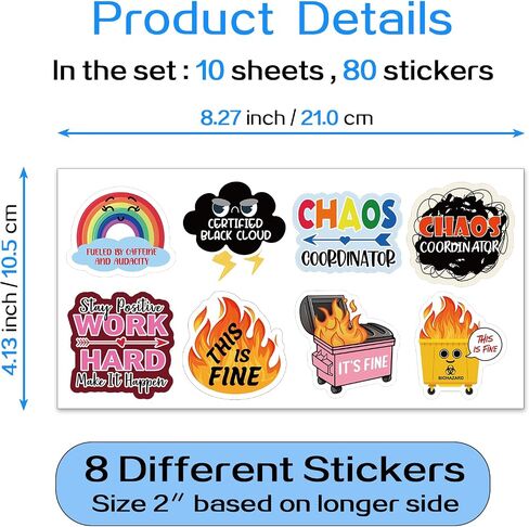 YAZMEEN 80 Pcs Funny Face Organ Nurse Stickers 2'' Nurse Accessories Gifts Decals for Dentisit Lung Respiratory Therapist Nurse Doctor Medical Staff Appreciation Gifts Decals for Laptop Window Wall in Saudi Arabia