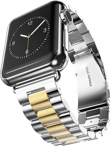 Smart Watch Bands for Apple Watch Strap 38mm 40mm 41mm 42mm 44mm 45mm 46mm 49mm, Stainless Wristband for iWatch Series 10 9 8 7 6 5 4 3 Ultra SE 2 1 in Saudi Arabia