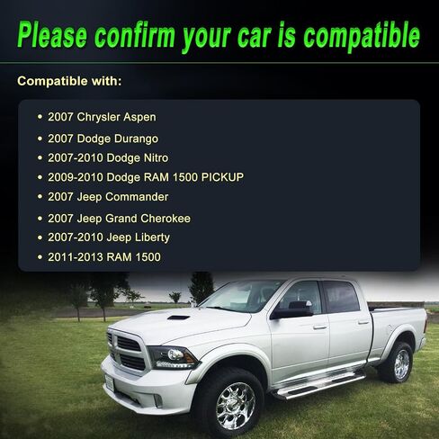 Alternator Compatible with 2011-2014 200 Avenger 2011-2016 Town Country Journey Grand Caravan 2012-2015 C/V 3.6L V6 Replace for: 4210000770 4801624AD AL6482N 7B0-998-015-A in Kuwait