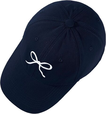 Zando Bow Baseball Cap for Women Men Girls Dad Trendy Adjustable Trucker Hat Cute Y2k Travel Golf Sprts Sun Hats Accessories in Saudi Arabia