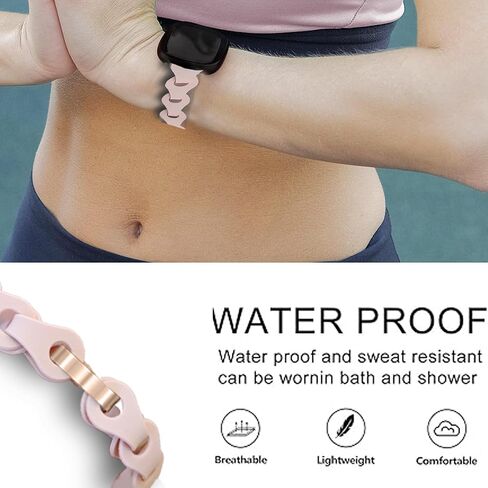 IDW15 Smartwatch Band, Lamshaw 19mm Elastic Silicone Hollowed Out Replacement Straps Compatible for Fitpolo IDW15 1.8" Smart Watch / GAXIWILO, Parsonver, TMHAI, WMK, Quican, VERYFIT, Aeac IDW15 Smartwatch in Kuwait
