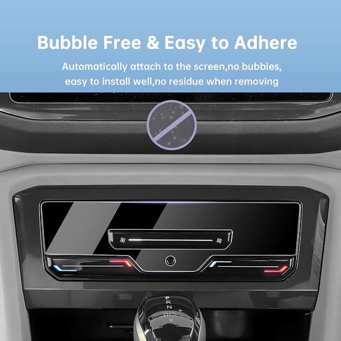 LUWU Screen Protector Compatible with 2023 2024 2025 Atlas Tiguan Taos Accessories 2024 2025 Taos Atlas Tiguan Screen Protector 2025 VW Taos Atlas Nano Climate Touchscreen 2PCS in Saudi Arabia