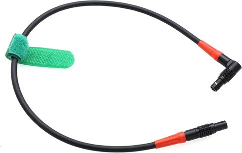 Light Ranger to MDR4 MDR3 Serial Data Power Cable for Preston, 4 Pin Right Angle Rotate to Straight, Black Connector, 60cm in Saudi Arabia