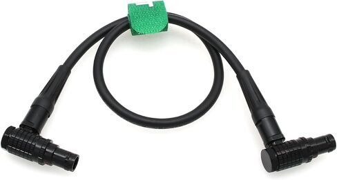 Light Ranger to MDR4 MDR3 Serial Data Power Cable for Preston, 4 Pin Right Angle Rotate to Straight, Black Connector, 60cm in Saudi Arabia