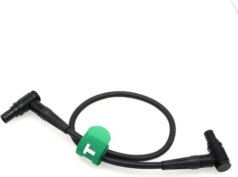 Light Ranger to MDR4 MDR3 Serial Data Power Cable for Preston, 4 Pin Right Angle Rotate to Straight, Black Connector, 60cm in Saudi Arabia
