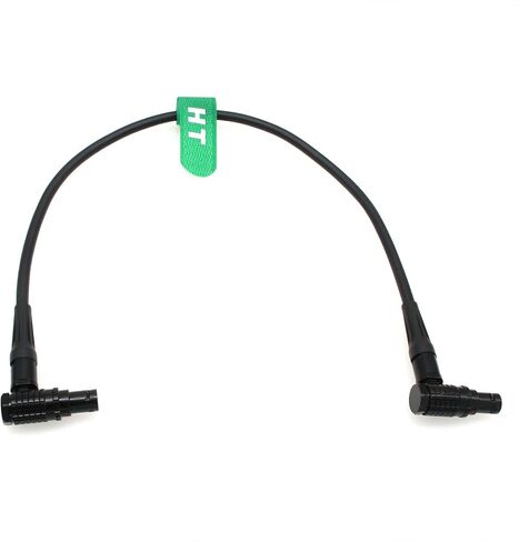 Light Ranger to MDR4 MDR3 Serial Data Power Cable for Preston, 4 Pin Right Angle Rotate to Straight, Black Connector, 60cm in Saudi Arabia