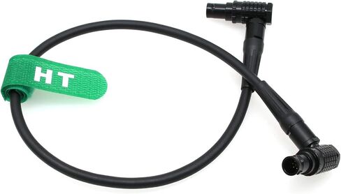 Light Ranger to MDR4 MDR3 Serial Data Power Cable for Preston, 4 Pin Right Angle Rotate to Straight, Black Connector, 60cm in Saudi Arabia