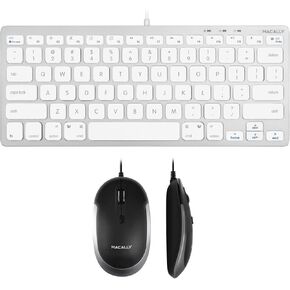 Macally USB C Mouse and an Ultra Slim USB C Keyboard, Excellent New MacBook Accessories