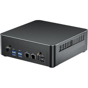 Mini PC مع Core I9-9880H 2.3 حتى 4.8 جيجا هرتز ، 64G DDR4 1T SSD ، Windows 11 Pro Desktop Computer ، DP*1 ، HDMI*2 4K@60Hz Display ، Optical ، Dual Lan ، Wifi6e/Bt5.3 ، Vesa