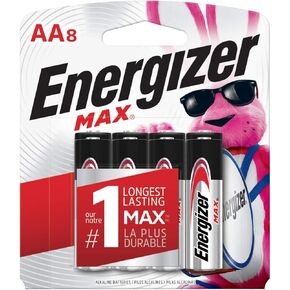 Energizer MAX AA Batteries, Designed to Prevent Damaging Leaks, 8 count