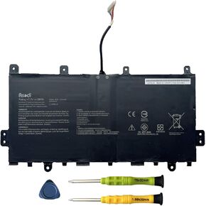 ASODI C21N1808 Laptop Battery Compatible with ASUS Chromebook C423 C523 C423NA C523NA C423NA-EB C423NA-BZ C423NA-BZ0057 C423NA-DH02 C423NA-EB0108 C523NA-A20007 C523NA-IH24T Series C21PqCH