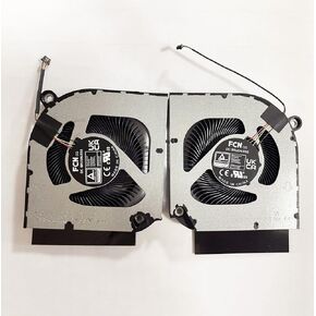 Fleshy Leaf Replacement CPU+GPU Cooling Fan for Acer Predator Helios Neo 16 2023 PHN16-71 PHN18-71 PHN16-71-5606 N22Q22 DC12V DFSCL12E16486M FQ1H DFSCK22D05883M FQ1J