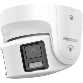 HIKV DS-2CD2387G2H-LIU 2.8mm 4K 8MP Smart Hybrid Light Color VU Turret PoE IP Camera, 131ft Smart Color Night Vision, Perimeter Protection, Face Capture, Mic, 130dB WDR, Metal,Upgraded DS-2CD2387G2-LU