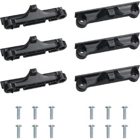 6PCS CPU Motherboard Bracket AM5 12 Screws Fan Mounting Bracket Desktop Computer Cooler Shelf Backplane Protection Non-Distorting Base Accessory Black