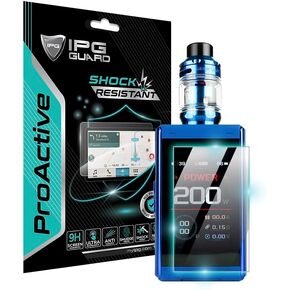 IPG ProActive Made for Geek-vape T 200 A egis Touch Kit Touchscreen (2 Units) Display 9H Hardness Screen Protector Smooth Glass Touch Ultra Responsive High Clarity Anti Scratch Smudge GeekT200