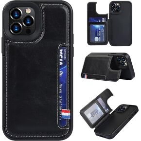 Jaorty for iPhone 12 Pro Max Wallet Case with RFID Blocking Card Holder for Girls Women,Premium PU Leather Magnetic Buttons Stand Flip Wrist Strap Case for iPhone 12 Pro Max 6.7 Inch,Heart Purple