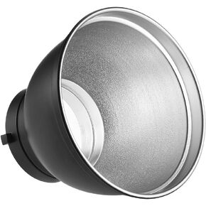 7 Standard Reflector with 20° 40° 60° Grids for Mount Studio Light, Aluminum, Soft Light Output, Photography Accessories for Portrait