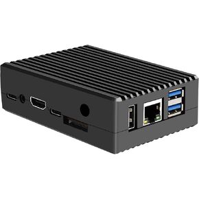 N507 Orange Pi 5/ 5B Case, Aluminum Passive Enclosure for Orange Pi 5/ 5B Support Antenna Installation