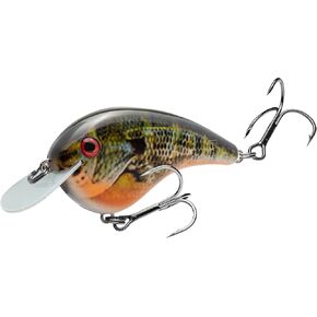 Strike King Strike King Chick Magnet Flatside Shallow Diver Fishing Lure, 7/16 oz, Dives 4-6'