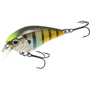 LUCKY CRAFT LC 0.5 ~Silent Squarebill Crank Action Tournament Winning Perfect Wobbling Freshwater Lake Bass Fishing Champion Bait (175 Flake Flake Kabuki Gill)