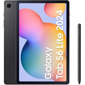 SAMSUNG Galaxy Tab S6 Lite 2024 WiFi Model 10.4" (No Calls or Text) Version Region Latina with S Pen 7040 mAh 8MP (Oxford Gray SM-P620NZAETPA, 128GB + 4GB)