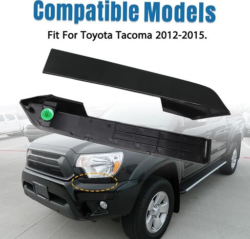 Front Bumper Grille Headlight Filler Trim Panels Set(2PCS).Compatible with Toyota Tacoma 2001 2002 2003 2004 Replaces# TO1089108 TO1088108 in Kuwait