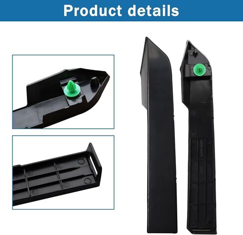 Front Bumper Grille Headlight Filler Trim Panels Set(2PCS).Compatible with Toyota Tacoma 2001 2002 2003 2004 Replaces# TO1089108 TO1088108 in Kuwait