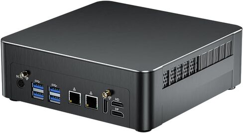 Mini PC مع Core I9-9880H 2.3 حتى 4.8 جيجا هرتز ، 64G DDR4 1T SSD ، Windows 11 Pro Desktop Computer ، DP*1 ، HDMI*2 4K@60Hz Display ، Optical ، Dual Lan ، Wifi6e/Bt5.3 ، Vesa in Kuwait