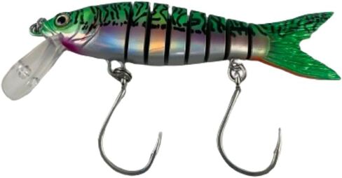 American Spirit Ultimate Swimmer - Saltwater Trolling Lures for Tuna, Mahi Mahi, Wahoo, King Mackerel, Bonito - Offshore Trolling Lure, Deep Diving Trolling Lures, Deep Sea Fishing Lures in Kuwait