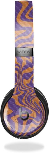 Headphone Skin Compatible with Beats Solo 4 - Jitter Zebra - Premium 3M Vinyl Protective Wrap Decal Cover - Easy to Apply | Crafted in The USA by MightySkins in Kuwait
