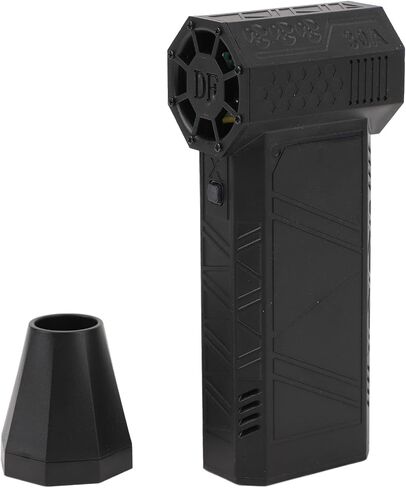 Small Blower, Compressed Air Duster Electric Duster Air Blower For Electronics Brushless Jet Dry Fan for Household Cleaning (Black) in Saudi Arabia