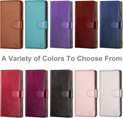 for Moto G 5G 2024/G Play 2024 Phone case[RFID Blocking Leather],[3 Credit Card Slot] Flip Folio Book Shockproof Protector,Holder Stand Wallet,Women Men for Moto G 5G 2024 Cover,Light Brown in Saudi Arabia
