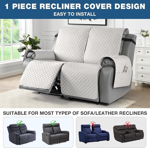 أغطية أريكة TAOCOCO مقاومة للماء، غطاء أريكة منزلق لـ 3 وسائد، غطاء أريكة للحيوانات الأليفة لـ 3 مقاعد، غطاء أريكة قابل للغسل، واقي الأثاث مع أشرطة (3 مقاعد، قهوة) in Kuwait