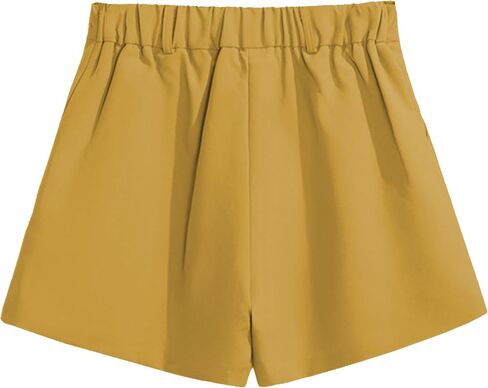 Betusline Women's Casual High Waisted Dress Shorts in Kuwait