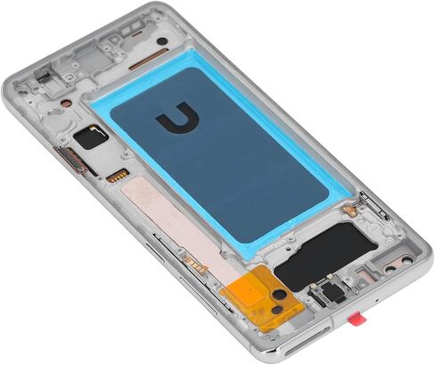 for Galaxy S10 Plus TFT Screen Replacement with Frame, Touch Display Digitizer Assembly Repair Parts, Full Repair Tools Included,No Fingerprint Unlock Function (Silver), Generic8bopgxqv9g-12 in Kuwait