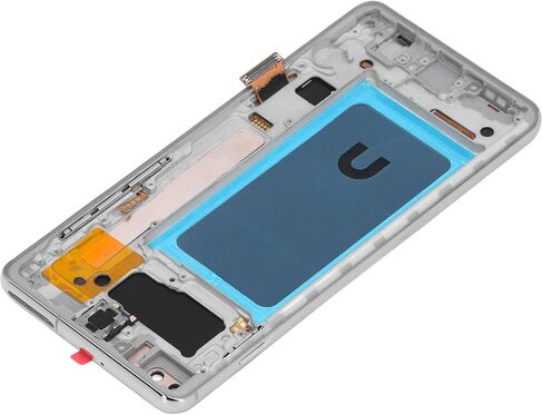 for Galaxy S10 Plus TFT Screen Replacement with Frame, Touch Display Digitizer Assembly Repair Parts, Full Repair Tools Included,No Fingerprint Unlock Function (Silver), Generic8bopgxqv9g-12 in Kuwait
