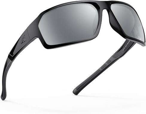 KastKing Chippewa Polarized Fishing Sunglasses, UV400 Protection Full Wrap Frame Sports Cycling Sunglasses, 1.0mm TAC Lenses in Saudi Arabia