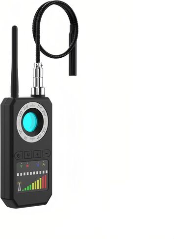 Lancoon Hidden Camera Detector Anti-Spy Anti-Monitoring Anti-Listening Wireless Signal Eavesdropping Device Detection for Hotel Conference Bathroom in Saudi Arabia