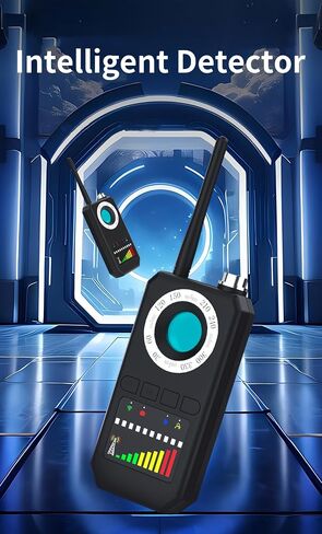 Lancoon Hidden Camera Detector Anti-Spy Anti-Monitoring Anti-Listening Wireless Signal Eavesdropping Device Detection for Hotel Conference Bathroom in Saudi Arabia