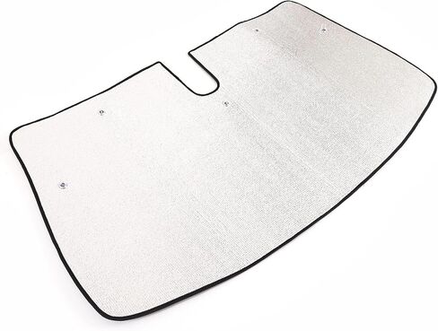 Windshield Sun Shade for 2017-2023 Cadillac XT5, Front Window Sun Visor Protector, Foldable Car Reflective Blocker UV Rays and Heat (for Cadillac XT5) in Kuwait