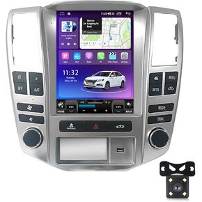 Fellostar Car Stereo 8 Core for Lexus RX RX300 RX330 RX350 RX400 RX450 2004-2009 Car Radio Carplay Android Auto Bluetooth Player for Vertical Screen 2+32GB
