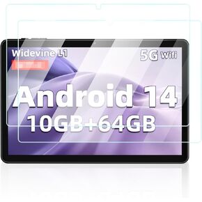 Screen Protector for HNVHNV C30 Tablet 10.1 Inch Android 14 Tablet, Anti-Scratch 9H Hardness Touch Sensitive 2.5D Rounded Edges Bubble Free Easy to Install,2 Pack.