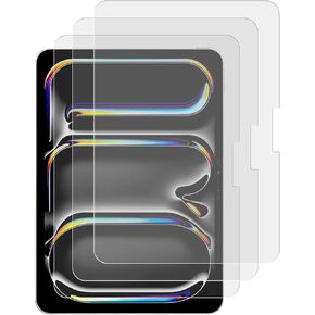KEANBOLL 3 Pack Designed for iPad Pro 11 Inch Screen Protector (2024 Model, 5th Generation M4 Chip),Anti Glare and Anti Fingerprint (Matte) Shield Compatible with Apple Pencil Pro